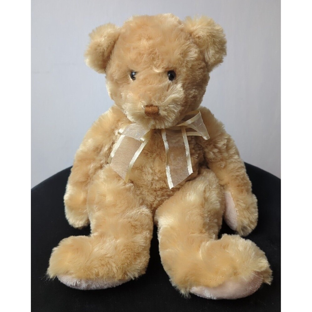 Plush Golden TENDER TEDDY BEAR Stuffed Animal Douglas Cuddle Toys New With Tag